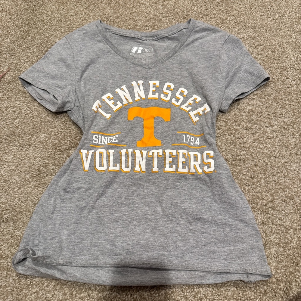 Gray Tennessee Volunteers Shirt